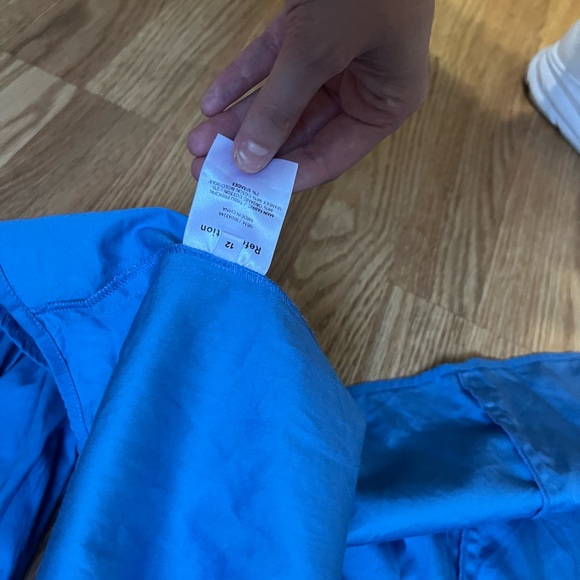 Reformation Michaela Dress in Azure Size 12 - Picture 8 of 11